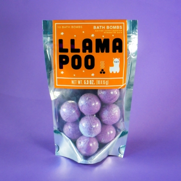 Llama Poo Bath Bombs 