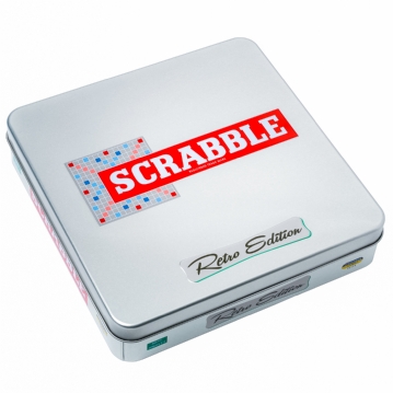 Scrabble Tin - Retro Edition