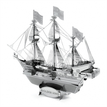 Golden Hind 3D Metal Construction Kit