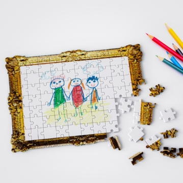 Framed Drawing Jigsaw Puzzle