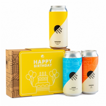 Full Circle Brewery - Happy Birthday 3 Can Gift Pack	