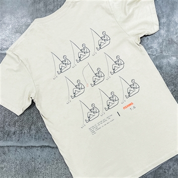 Fishing Illustration T-Shirt